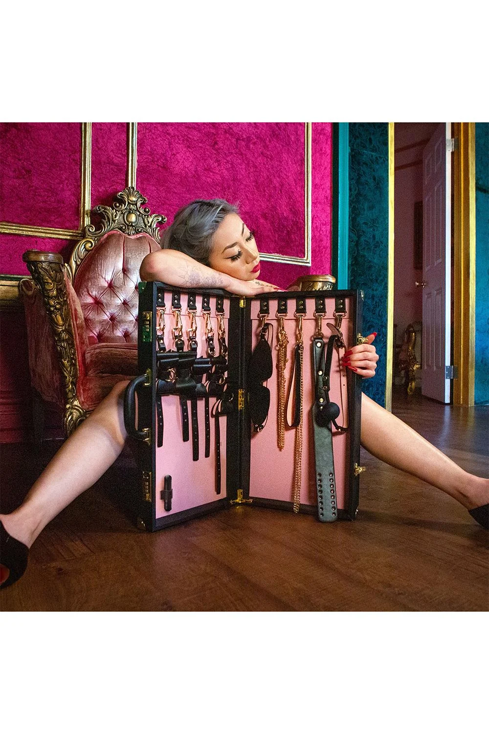 Kit de bondage Temptasia Safe Word con maleta - Image 4