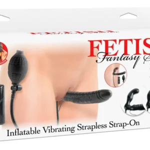 Inflantable Vibrating Straples Strap On