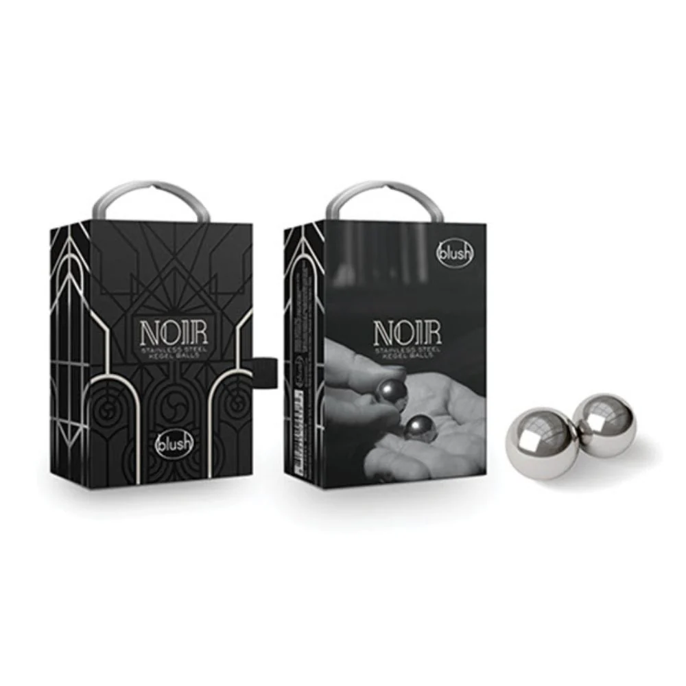 Bolas de Kegel de acero inoxidable Blush Noir
