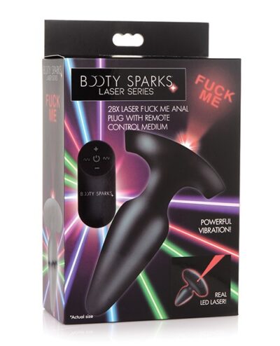 28X Laser Fuck Me Anal Plug Medium