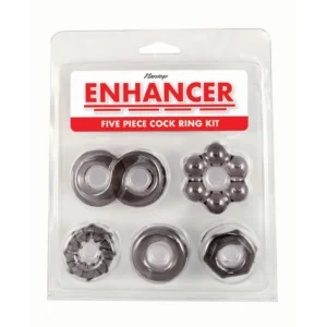 Five Piece Cock Ring Set
